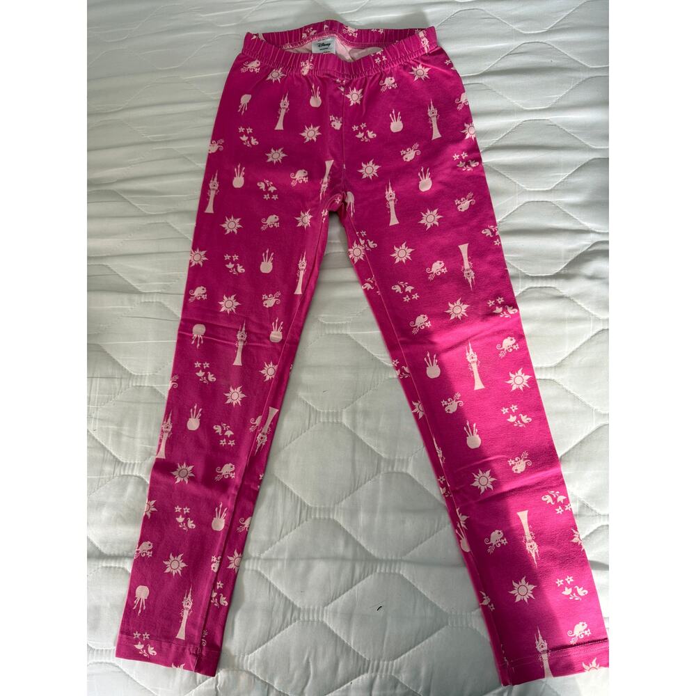 Hanna Pink disney rapunzel Leggings size 130